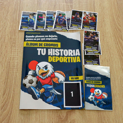 PACK INICIAL: Álbum + 18 cromos personalizados