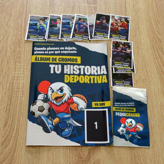 PACK INICIAL: Álbum + 18 cromos personalizados